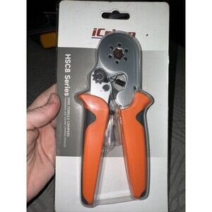Iwiss Crimping Tools Stripper Cable Cutter HSC8 6-6, 0.25-6.0mm, AWG23-10.BB4